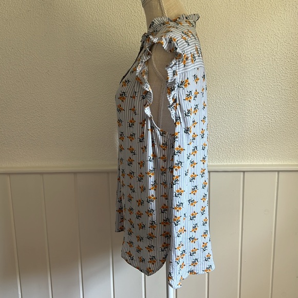 Loft Ruffle Sleeve Top - Picture 3 of 7